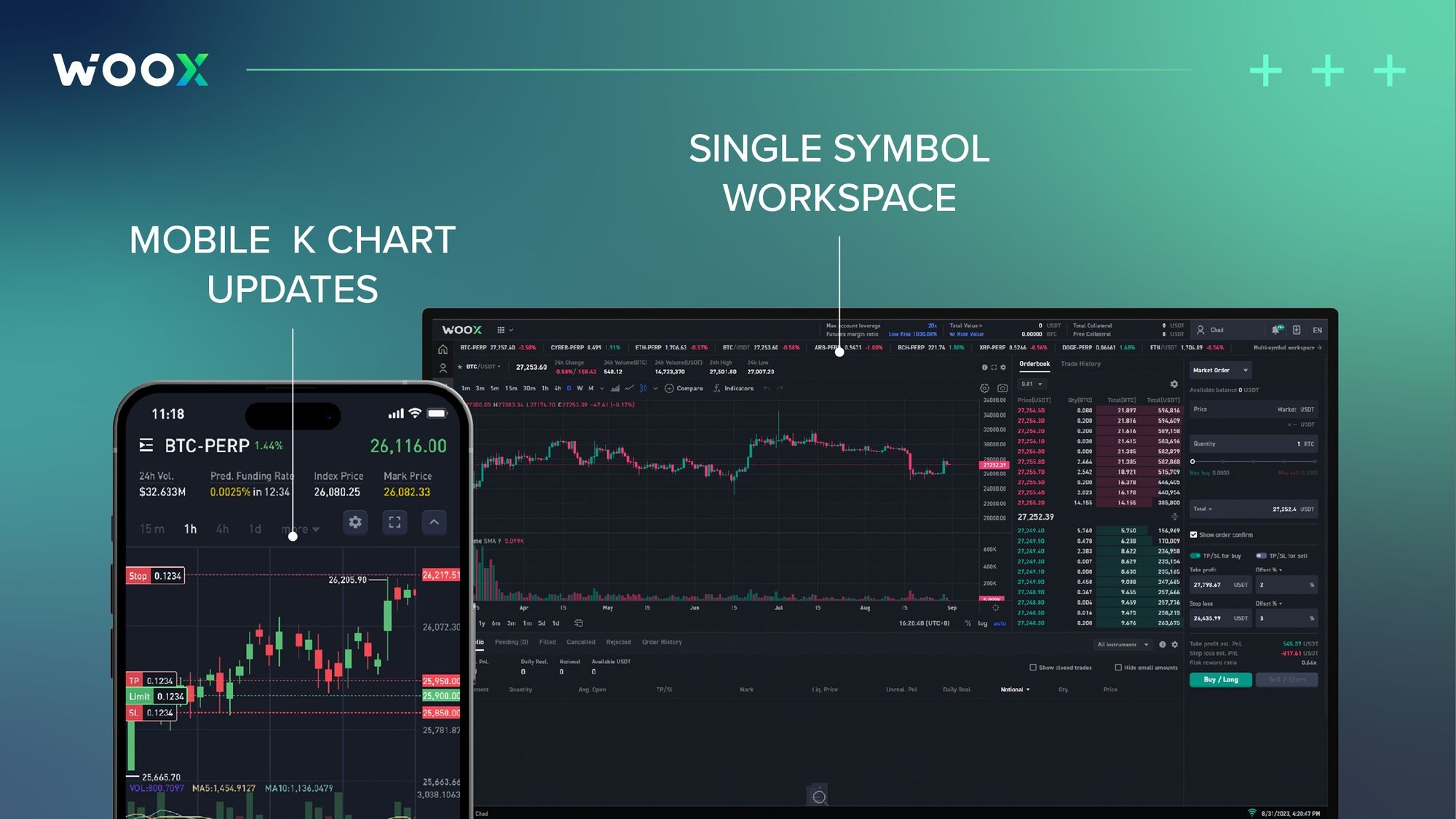 WOO X introduces the Single symbol workspace