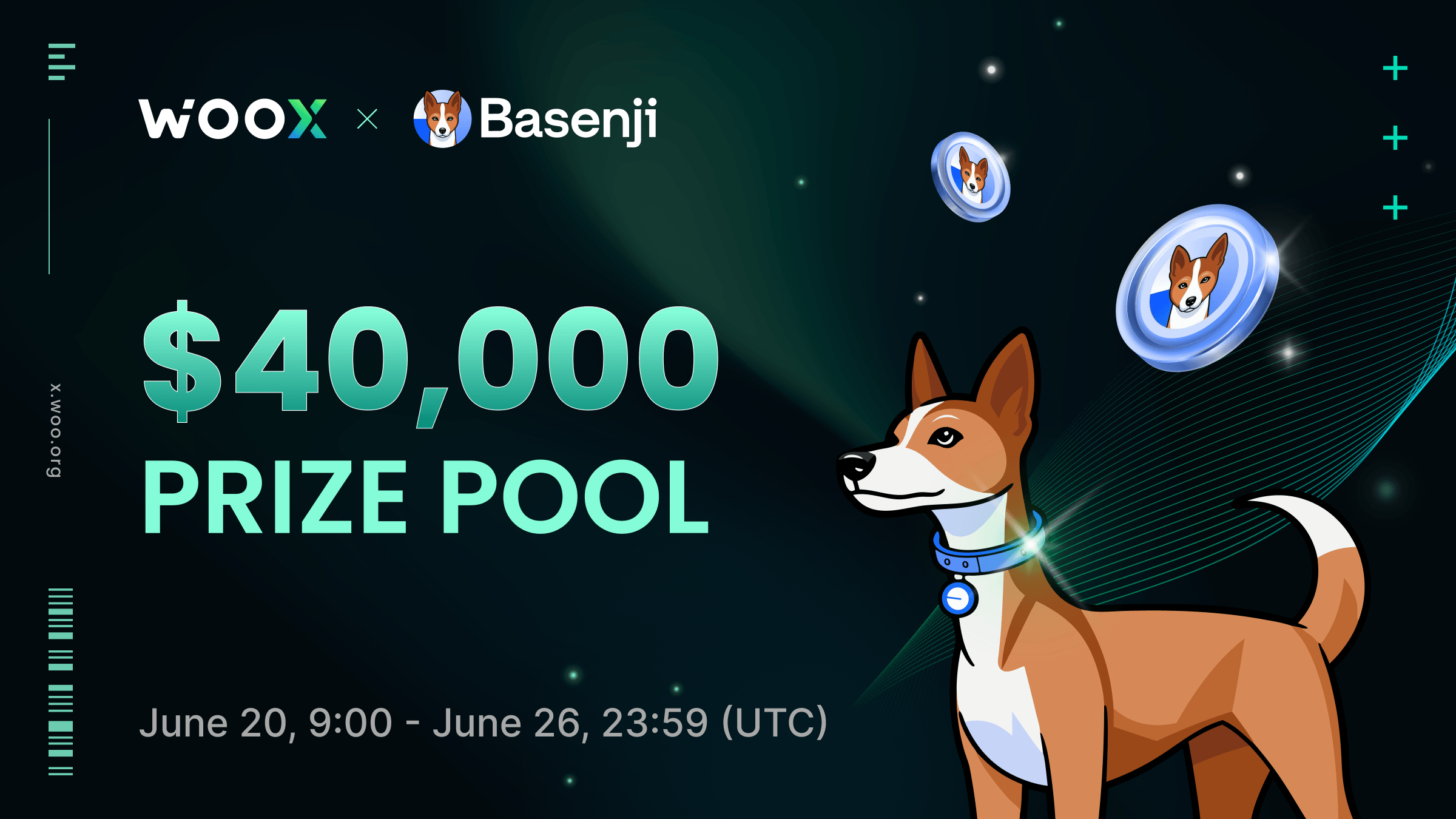 Unlock a $40,000 BENJI prize pool with Basenji!