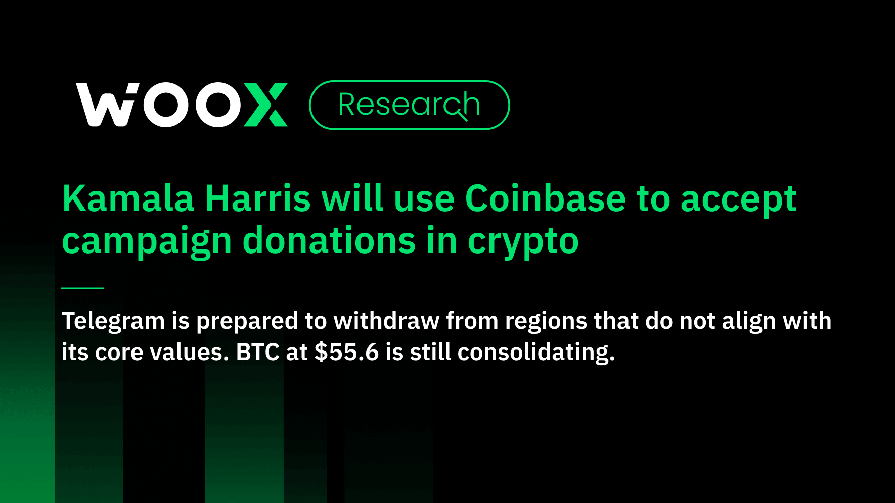 Kamala Harris will use Coinbase to accept campaign donations in crypto