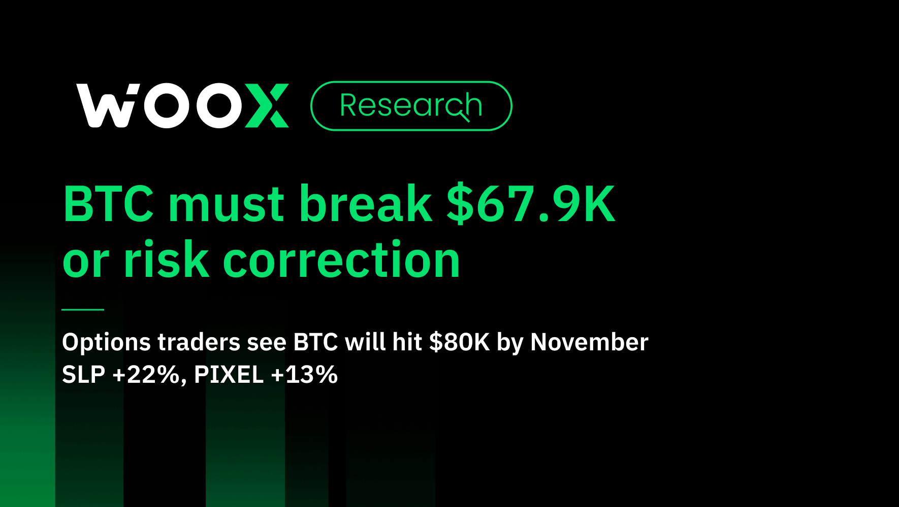 Options traders see BTC will hit $80K by November