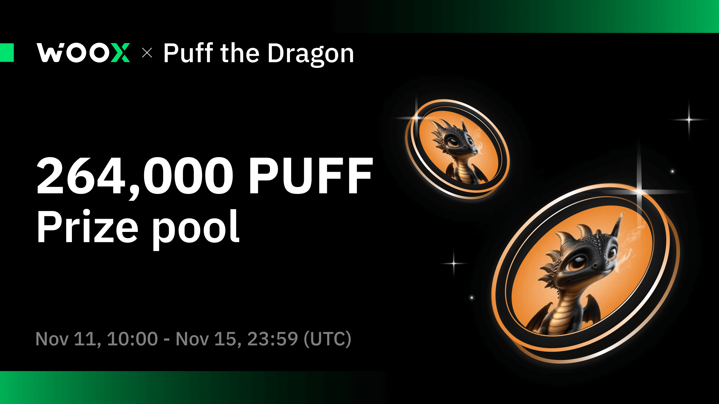 Daily Trading Challenge for 264,000 PUFF: Check In, Cash In!