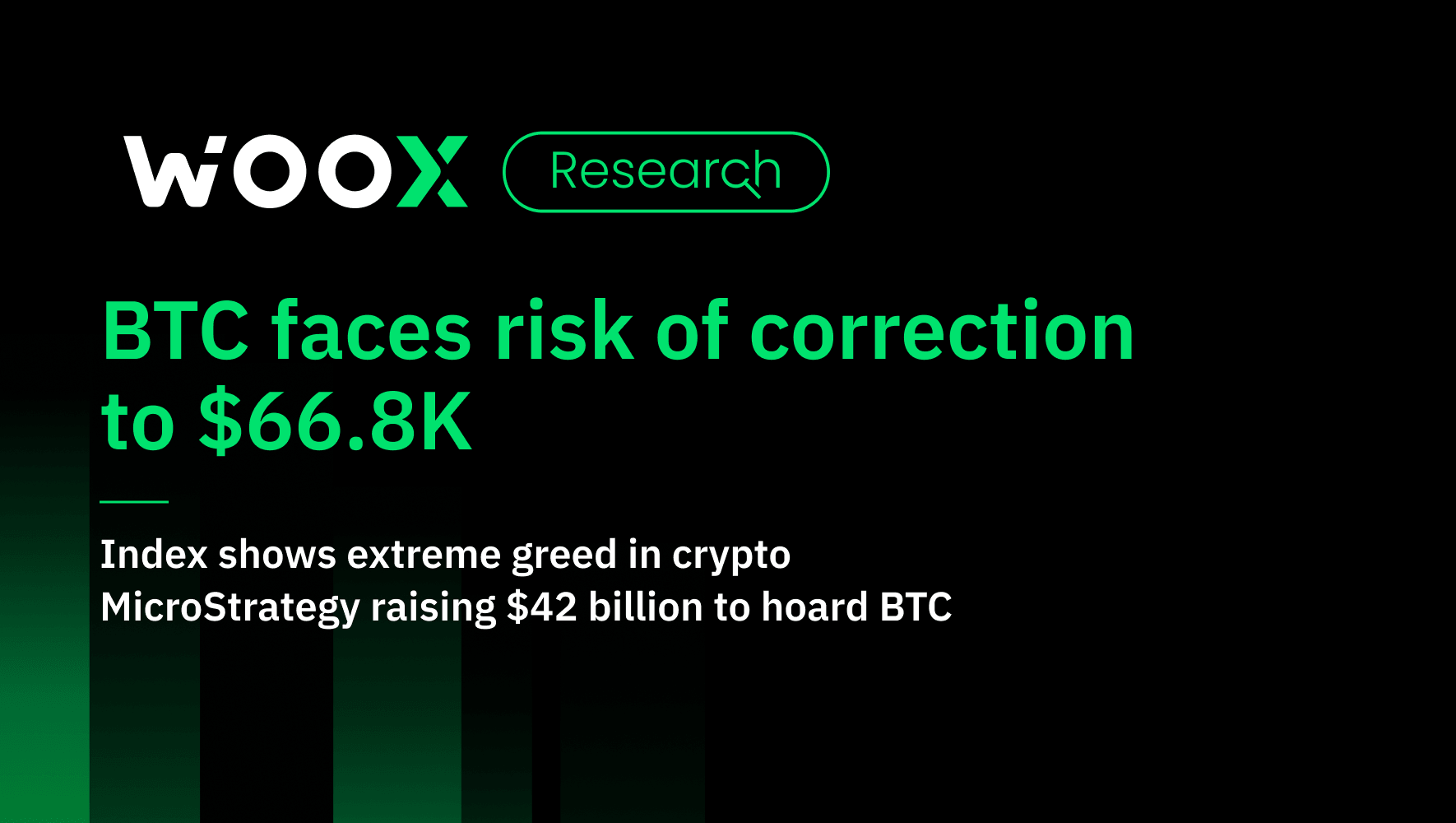 BTC faces a risk of a correction to $66.8K